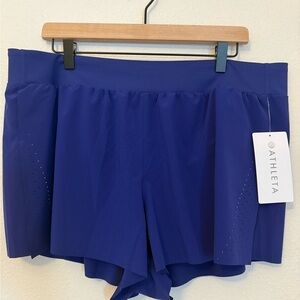 Athleta Fast Route Lasercut Run Short